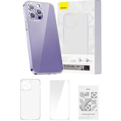 Baseus Phone case Crystal Clear for iPhone 14 Pro Max (transparent) (Apple iPhone 14 Pro Max), Smartphone Hülle, Transparent Baseus Phone case Crystal Clear for iPhone 14 Pro Max (transparent) (Apple iPhone 14 Pro Max), Smartphone Hülle, Transparent