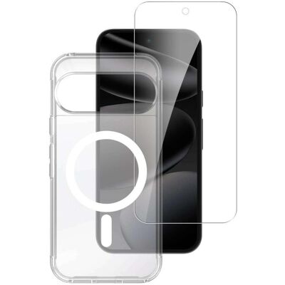 4smarts 360° Protection Set Premium (Google Pixel 10), Smartphone Hülle, Transparent 4smarts 360° Protection Set Premium (Google Pixel 10), Smartphone Hülle, Transparent