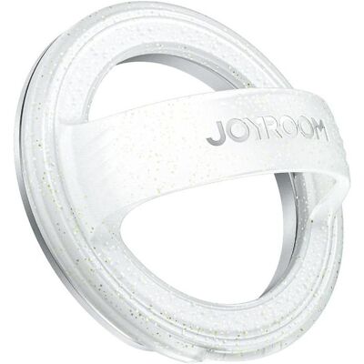 Joyroom Magnetic Ring Holder for Smartphone – White, Smartphone Halterung, Weiss Joyroom Magnetic Ring Holder for Smartphone – White, Smartphone Halterung, Weiss