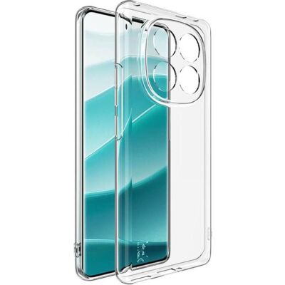 Imak Silikon Gummi Hülle (Xiaomi Redmi Note 14 Pro), Smartphone Hülle, Transparent Imak Silikon Gummi Hülle (Xiaomi Redmi Note 14 Pro), Smartphone Hülle, Transparent