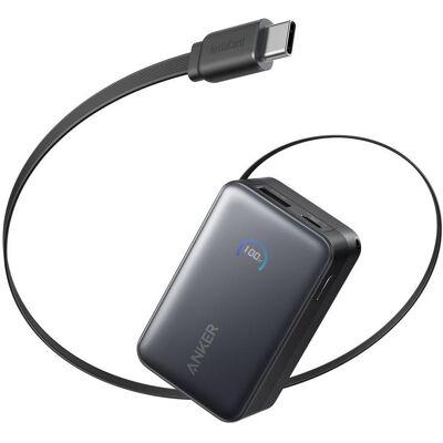 Anker Nano Power Bank (10K, 45W, Built-I (10000 mAh, 45 W), Powerbank, Schwarz Anker Nano Power Bank (10K, 45W, Built-I (10000 mAh, 45 W), Powerbank, Schwarz