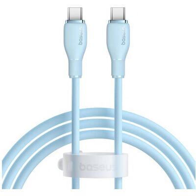 Baseus USB-C to USB-C Pudding, 100W, 5A, 1.2m, Blau (1.20 m, 100 W), USB Kabel Baseus USB-C to USB-C Pudding, 100W, 5A, 1.2m, Blau (1.20 m, 100 W), USB Kabel