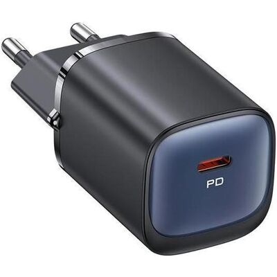 Usams Ład. siec. CC248 20W GaN USB-C Fast Charging HC Series fioletowy/purple CC248TC03 (20 W, 1 Port), USB Ladegerät, Violett Usams Ład. siec. CC248 20W GaN USB-C Fast Charging HC Series fioletowy/purple CC248TC03 (20 W, 1 Port), USB Ladegerät, Violett
