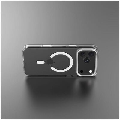 Devia Crystal Stossfeste, transparente Schutzhülle / Hülle / Apple iPhone 17 Pro / MagSafe (Apple iPhone 17 Pro), Smartphone Hülle, Transparent Devia Crystal Stossfeste, transparente Schutzhülle / Hülle / Apple iPhone 17 Pro / MagSafe (Apple iPhone 17 Pro), Smartphone Hülle, Transparent