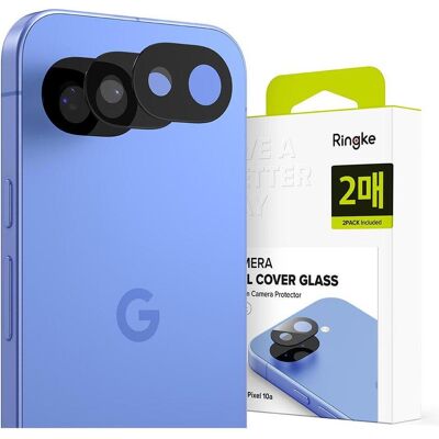 Ringke - Camera Full Cover Glass (2 pack) - Google Pixel 10a - Clear (2 Stk., Google Pixel 10a), Smartphone Schutzfolie, Transparent Ringke - Camera Full Cover Glass (2 pack) - Google Pixel 10a - Clear (2 Stk., Google Pixel 10a), Smartphone Schutzfolie, Transparent