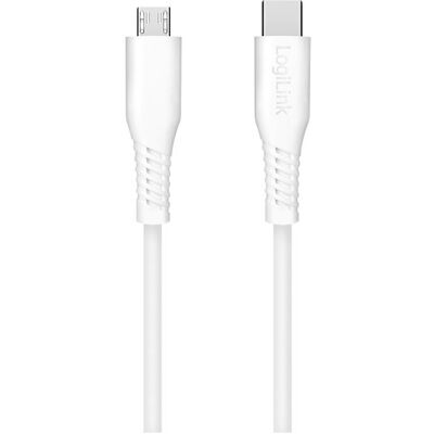 LogiLink USB C – Micro USB B (3 m, USB 2.0, 12 W), USB Kabel LogiLink USB C – Micro USB B (3 m, USB 2.0, 12 W), USB Kabel