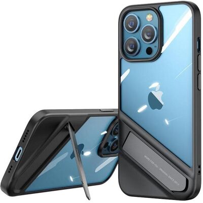 Ugreen iPhone 13 Pro Schwarzes Gel Case mit Ständer Ugreen iPhone 13 Pro Schwarzes Gel Case mit Ständer