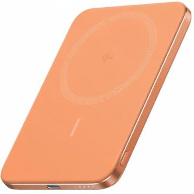 Anker MagGo Slim (5000 mAh, 15 W, 18.50 Wh), Powerbank, Orange Anker MagGo Slim (5000 mAh, 15 W, 18.50 Wh), Powerbank, Orange