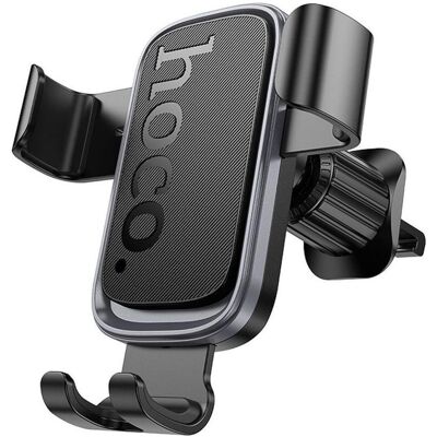 Hoco Auto holder gravity car holder for air vent H80 black metal gray, Smartphone Halterung, Grau, Schwarz Hoco Auto holder gravity car holder for air vent H80 black metal gray, Smartphone Halterung, Grau, Schwarz