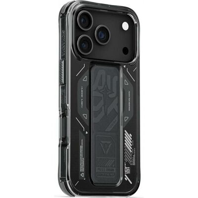 Skinarma Helio Case for iPhone 17 Pro Magnetic Charging + Grip Stand Graphite (Apple iPhone 17 Pro), Smartphone Hülle, Grau Skinarma Helio Case for iPhone 17 Pro Magnetic Charging + Grip Stand Graphite (Apple iPhone 17 Pro), Smartphone Hülle, Grau