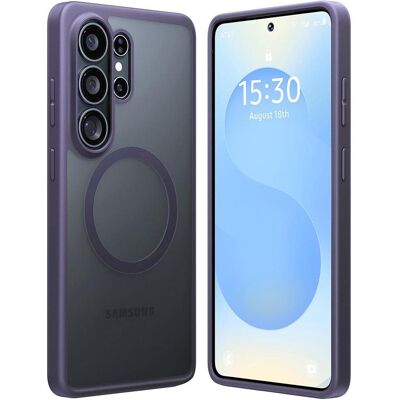 Torras - Guardian Magnetic Series - Samsung Galaxy S26 Ultra - Dark Purple (Samsung Galaxy S26 Ultra), Smartphone Hülle, Violett Torras - Guardian Magnetic Series - Samsung Galaxy S26 Ultra - Dark Purple (Samsung Galaxy S26 Ultra), Smartphone Hülle, Violett