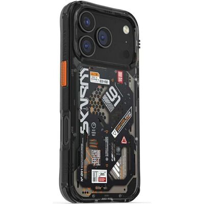Skinarma Spectra Case for iPhone 17 Pro Magnetic Charging Black (Apple iPhone 17 Pro), Smartphone Hülle, Schwarz Skinarma Spectra Case for iPhone 17 Pro Magnetic Charging Black (Apple iPhone 17 Pro), Smartphone Hülle, Schwarz