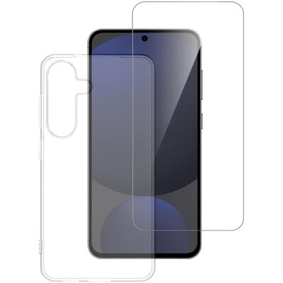 4smarts 360° Protection Set (1 Stk., Samsung Galaxy S25 FE), Smartphone Schutzfolie, Transparent 4smarts 360° Protection Set (1 Stk., Samsung Galaxy S25 FE), Smartphone Schutzfolie, Transparent