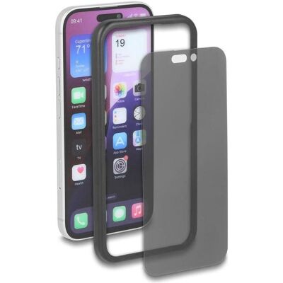 Delock Schutzfolie für iPhone 17 mit Sichtschutz aus gehärte (1 Stk., Apple iPhone 17), Smartphone Schutzfolie, Schwarz, Transparent Delock Schutzfolie für iPhone 17 mit Sichtschutz aus gehärte (1 Stk., Apple iPhone 17), Smartphone Schutzfolie, Schwarz, Transparent