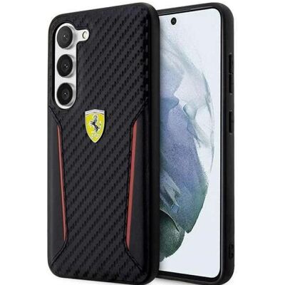 Acer Ferrari FEHCS23MNPYK S23+ S916 czarny/black hardcase Carbon Contrast Edges (Samsung Galaxy S23+), Smartphone Hülle, Schwarz Acer Ferrari FEHCS23MNPYK S23+ S916 czarny/black hardcase Carbon Contrast Edges (Samsung Galaxy S23+), Smartphone Hülle, Schwarz