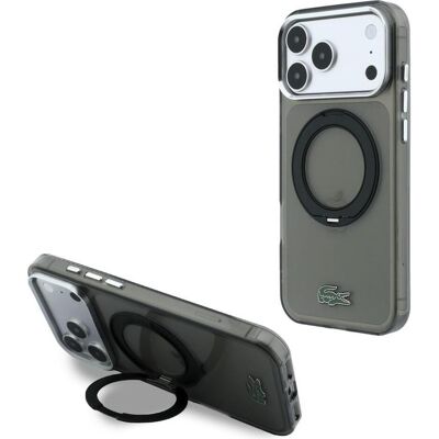 Lacoste Case IML Glossy Finish with Ring Stand MagSafe for iPhone 18 Pro Max / 17 Pro Max black (Apple iPhone 17 Pro Max, Apple iPhone 18 Pro Max), Smartphone Hülle, Schwarz Lacoste Case IML Glossy Finish with Ring Stand MagSafe for iPhone 18 Pro Max / 17 Pro Max black (Apple iPhone 17 Pro Max, Apple iPhone 18 Pro Max), Smartphone Hülle, Schwarz