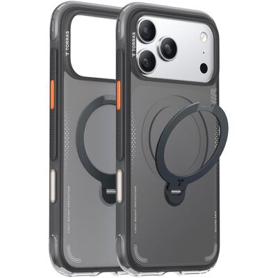Torras Ostand Q3 Air (Apple iPhone 17 Pro Max), Smartphone Hülle, Schwarz Torras Ostand Q3 Air (Apple iPhone 17 Pro Max), Smartphone Hülle, Schwarz