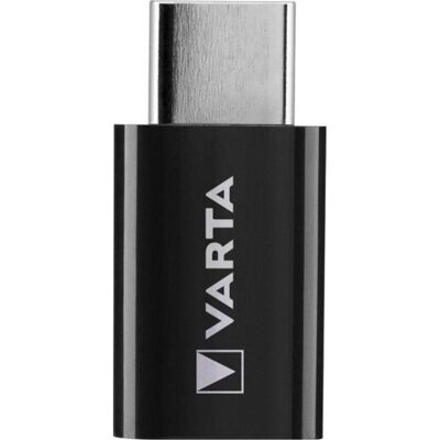 Varta Micro-USB-Adapter Micro-USB auf USB Typ C - Laden & Synchronisieren Varta Micro-USB-Adapter Micro-USB auf USB Typ C - Laden & Synchronisieren
