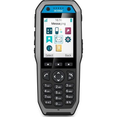 Mitel DECT Mobilteil 5617, Touchscreen: Nein, Telefon, Schwarz, Grau, Blau Mitel DECT Mobilteil 5617, Touchscreen: Nein, Telefon, Schwarz, Grau, Blau