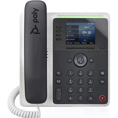 HP Poly Edge E220 IP PH PoE-e, Telefon, Weiss, Schwarz HP Poly Edge E220 IP PH PoE-e, Telefon, Weiss, Schwarz