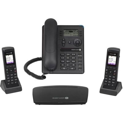 Alcatel Lucent Enterprise DECT/VoIP sstation 8318 SIP DECT, Telefon, Schwarz Alcatel Lucent Enterprise DECT/VoIP sstation 8318 SIP DECT, Telefon, Schwarz