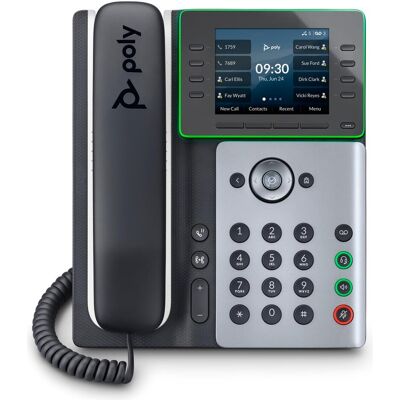 HP Poly Edge E350 IP PH PoE-e, Telefon, Grau, Weiss, Schwarz HP Poly Edge E350 IP PH PoE-e, Telefon, Grau, Weiss, Schwarz