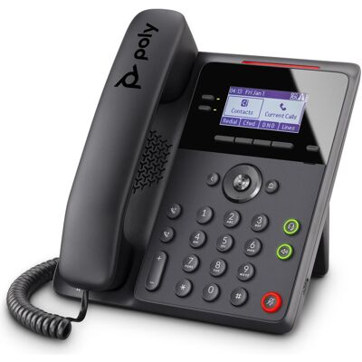 HP Poly Edge IP PH w/PSU EMEA-INTL Engl, Telefon, Schwarz HP Poly Edge IP PH w/PSU EMEA-INTL Engl, Telefon, Schwarz