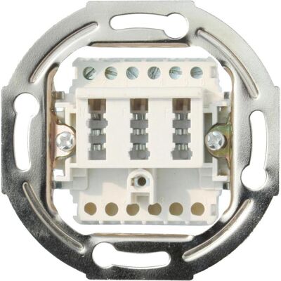 Shiverpeaks S/CONN maximale Konnektivität Telefonanschlussdose TAE NF/F, ohne Abdeckung, rein, Telefon Zubehör Shiverpeaks S/CONN maximale Konnektivität Telefonanschlussdose TAE NF/F, ohne Abdeckung, rein, Telefon Zubehör