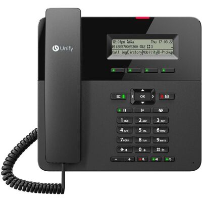 Unify Openscape Desk Phone CP210, Telefon, Schwarz Unify Openscape Desk Phone CP210, Telefon, Schwarz