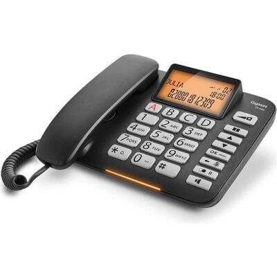 Siemens Gigaset DL580, Telefon, Schwarz Siemens Gigaset DL580, Telefon, Schwarz
