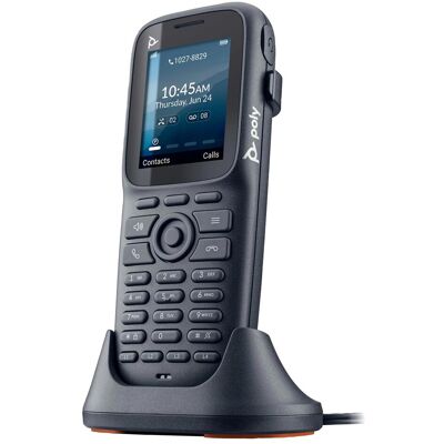 HP Poly Rove 20 Schnurloses VoIP-Telefon mit Anrufer-ID-Anklopf-Funktion, Telefon, Schwarz HP Poly Rove 20 Schnurloses VoIP-Telefon mit Anrufer-ID-Anklopf-Funktion, Telefon, Schwarz