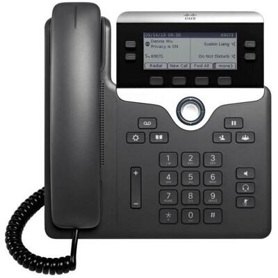 Cisco Systems IP PHONE 7821 FOR, Telefon, Schwarz, Silber Cisco Systems IP PHONE 7821 FOR, Telefon, Schwarz, Silber