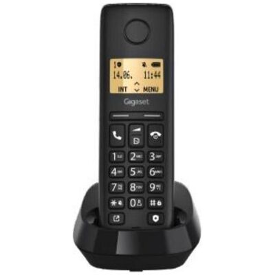 Siemens Gigaset DECT PURE 100, Telefon, Schwarz Siemens Gigaset DECT PURE 100, Telefon, Schwarz