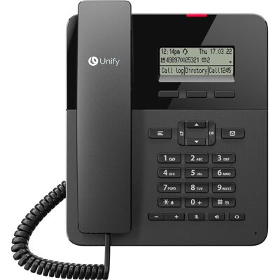 Unify OpenScape Desk Phone CP110, Telefon, Schwarz Unify OpenScape Desk Phone CP110, Telefon, Schwarz