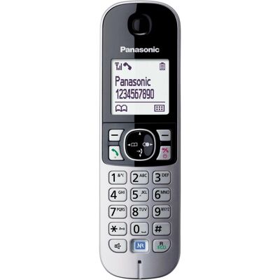 Panasonic KX-TG6812, Telefon, Schwarz Panasonic KX-TG6812, Telefon, Schwarz
