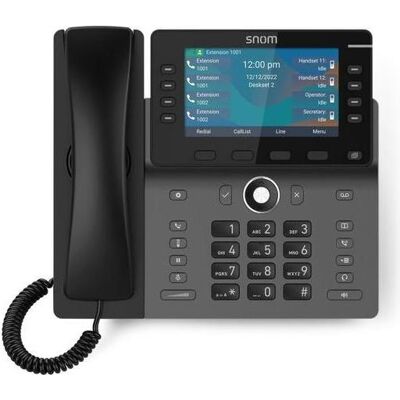 Snom M58 Handset EU compatible only with M500 basestation, Telefon, Schwarz Snom M58 Handset EU compatible only with M500 basestation, Telefon, Schwarz