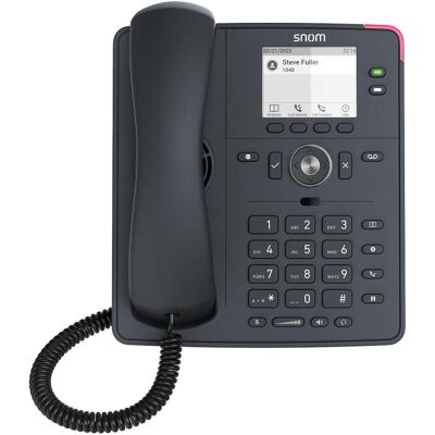 Snom D140 SIP Tischtelefon, Telefon, Schwarz Snom D140 SIP Tischtelefon, Telefon, Schwarz