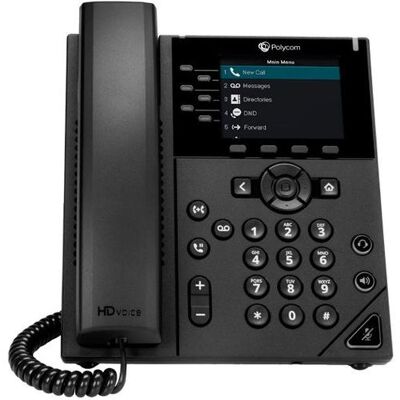 HP Poly VVX 350, Telefon, Schwarz HP Poly VVX 350, Telefon, Schwarz