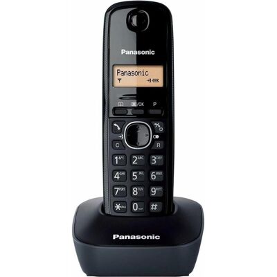 Panasonic Wireless Telephone Kx-Tg1611sph Black, Telefon, Schwarz Panasonic Wireless Telephone Kx-Tg1611sph Black, Telefon, Schwarz