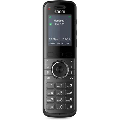 Snom M55 Handset EU compatible only with M500 basestation, Telefon, Schwarz Snom M55 Handset EU compatible only with M500 basestation, Telefon, Schwarz