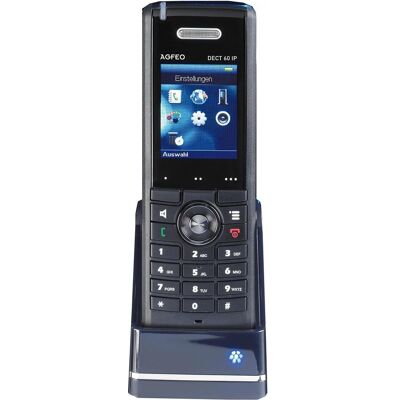 Agfeo DECT 60 IP Mobilteil, Telefon, Schwarz Agfeo DECT 60 IP Mobilteil, Telefon, Schwarz