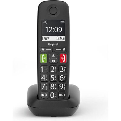Siemens Gigaset WIRELESS LANDINE PHONE E290 BLACK (S30852-H2901-D201), Telefon, Schwarz Siemens Gigaset WIRELESS LANDINE PHONE E290 BLACK (S30852-H2901-D201), Telefon, Schwarz
