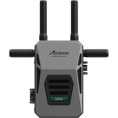 Accsoon Cineview Master 4K Lite Set RX TX (350 m), Wireless Transmitter, Schwarz Accsoon Cineview Master 4K Lite Set RX TX (350 m), Wireless Transmitter, Schwarz