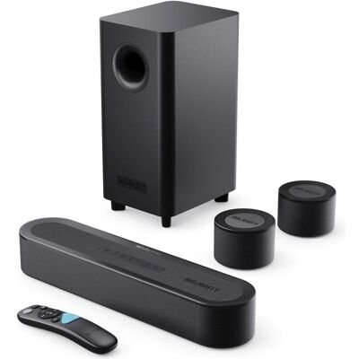 Majority Bowfell Halo 5.1 Dolby Atmos Soundbar (300 W, 5.1 Kanal), Soundbar, Schwarz Majority Bowfell Halo 5.1 Dolby Atmos Soundbar (300 W, 5.1 Kanal), Soundbar, Schwarz