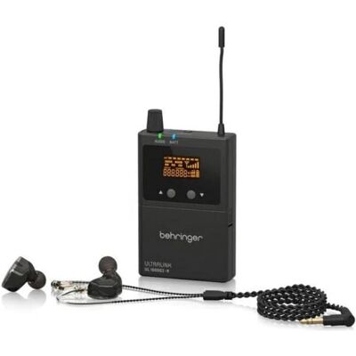 Behringer UL 1000G2-R Odbiornik do odsłuchu bezprzewodowego UL1000G2, Audio Zubehör, Schwarz Behringer UL 1000G2-R Odbiornik do odsłuchu bezprzewodowego UL1000G2, Audio Zubehör, Schwarz