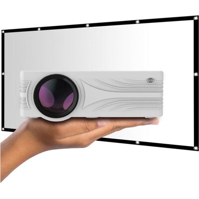 La Vague LV-HD200 Projektor mit Bildschirm - Kompakt LED HDMI La Vague LV-HD200 Projektor mit Bildschirm - Kompakt LED HDMI