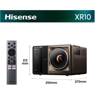 Hisense XR10 Laser Projector 4K (Full HD), Beamer, Schwarz Hisense XR10 Laser Projector 4K (Full HD), Beamer, Schwarz