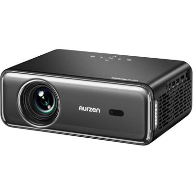 Aurzen "Eazze D1 Pro Projector" (Full HD, 350 lm), Beamer, Schwarz Aurzen "Eazze D1 Pro Projector" (Full HD, 350 lm), Beamer, Schwarz