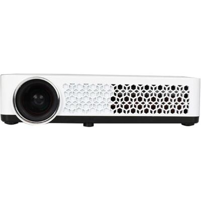 Luxburg Vollständig HD 3D DLP tragbarer Projektor mit 2500 Lumen, Android 4.2, HDMI, USB, WiFi (Full HD, 2500 lm), Beamer, Weiss Luxburg Vollständig HD 3D DLP tragbarer Projektor mit 2500 Lumen, Android 4.2, HDMI, USB, WiFi (Full HD, 2500 lm), Beamer, Weiss