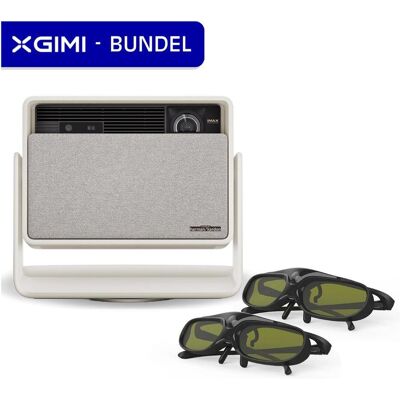 XGIMI Horizon S Max + 2x 3D Bril – 4K Smart-Projector – Beamer- IMAX Enhanced – Dolby (4K), Beamer, Beige XGIMI Horizon S Max + 2x 3D Bril – 4K Smart-Projector – Beamer- IMAX Enhanced – Dolby (4K), Beamer, Beige